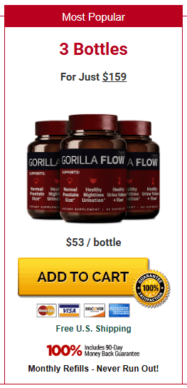 Order Gorilla Flow 3 bottles