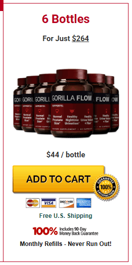 Order Gorilla Flow 6 bottles
